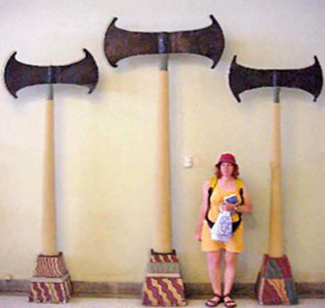 giant weapons