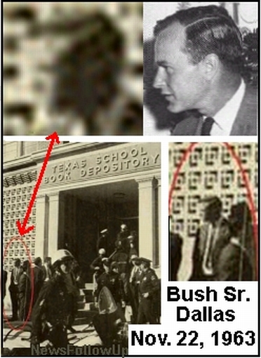 bush kennedy assassination dallas cia closeup