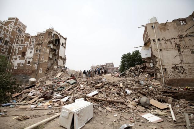 Mooi Jemen destructie