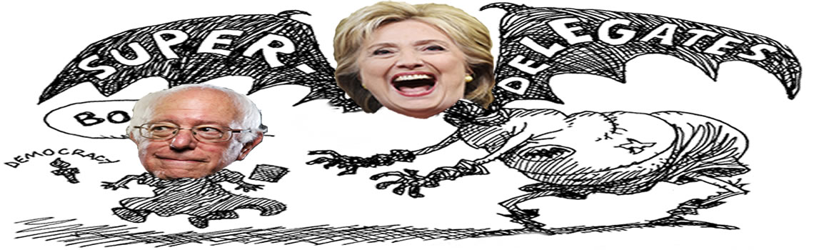 bernie hillary cartoon