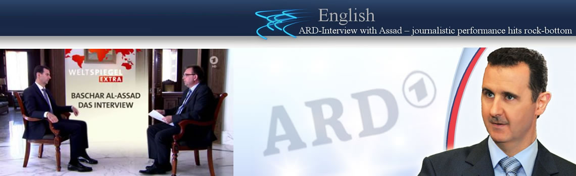 interview assad ard 2016