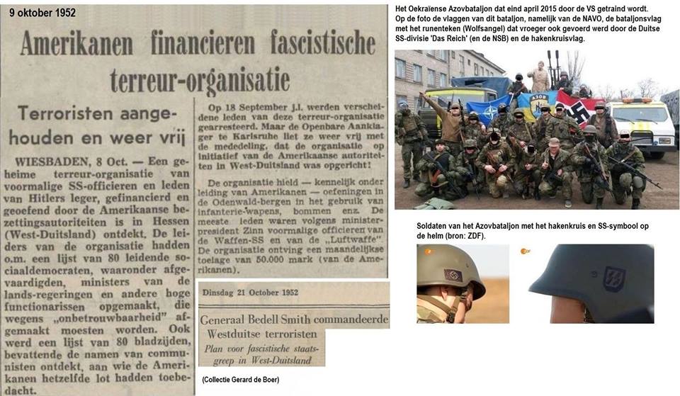 nazis toen en nu dankzij VS