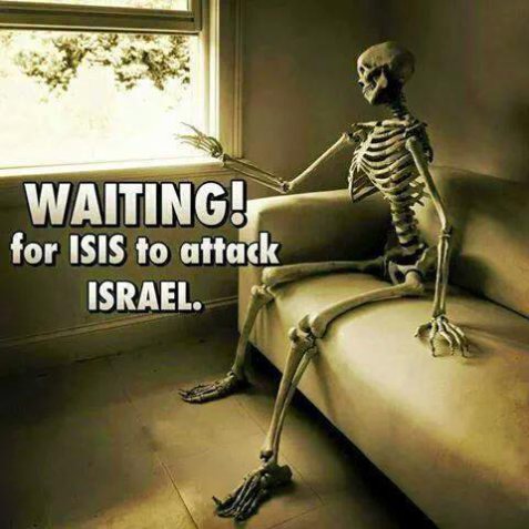 waitingforisistoattackisrael