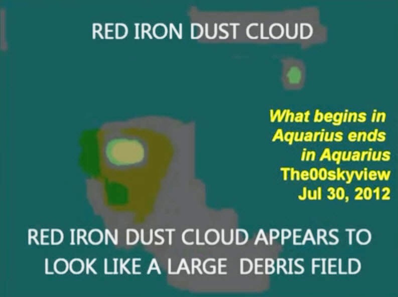 red iron dust cloud